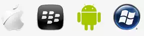 Smart Phone Manufacturer Icons