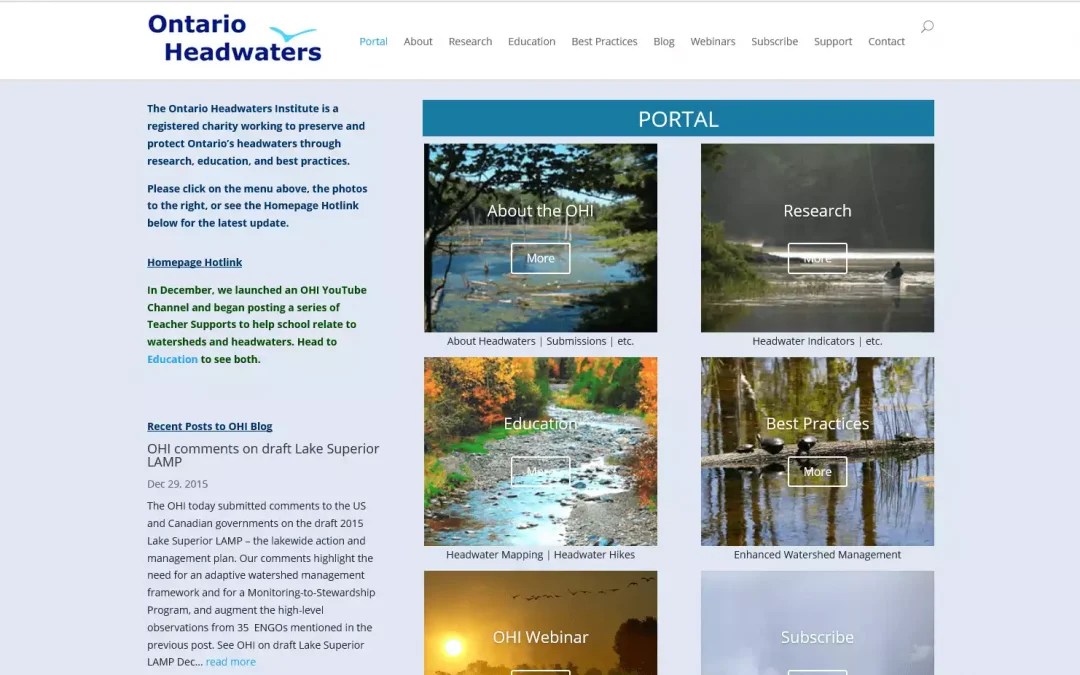 Ontario Headwaters Institute